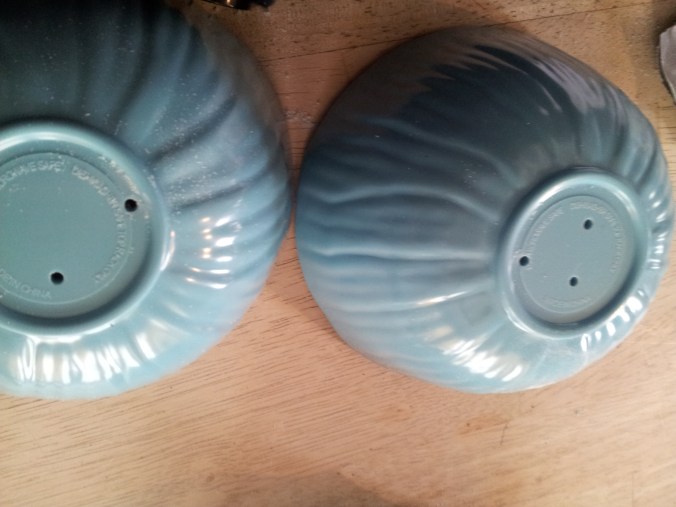 Bigger bowls need enough holes for drainage